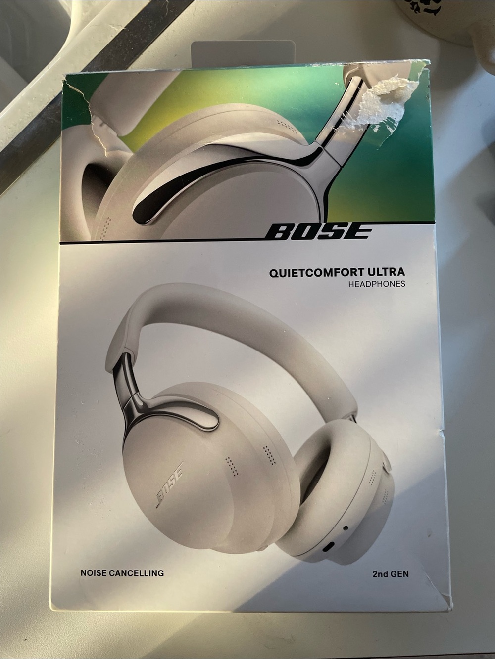Bose QuietComfort Ultra Headphones — Cream